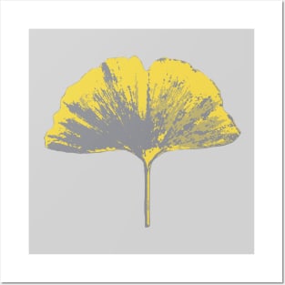 Ginko leaf Posters and Art